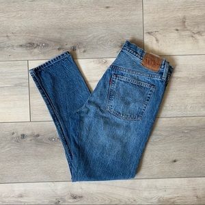Levi’s 501 S High-Rise Skinny Leg Denim